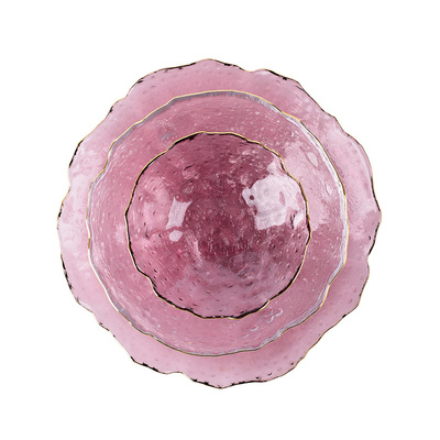 北欧风格客厅茶几玻璃糖果盆