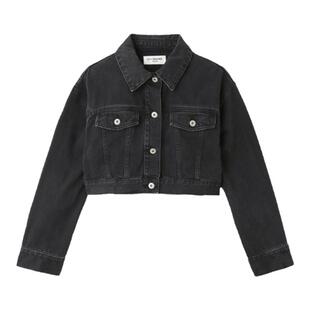 LILY BROWN春夏款 休闲小个子翻领短款牛仔外套LWFJ241095