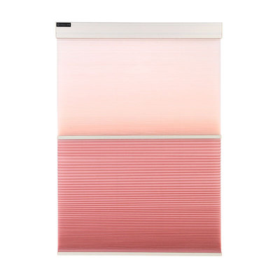 免打孔全遮光蜂巢帘日夜帘锂电池