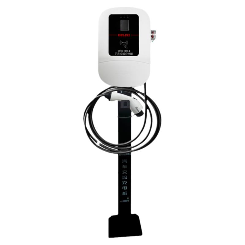 德力西7KW双枪汽车通用充电桩特斯拉比亚迪快充家用新能源电动车