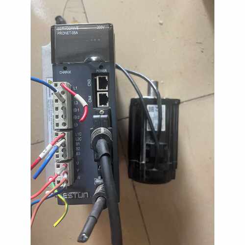 询埃斯顿伺服驱动器PRONET08AMG和电机EMJ08A
