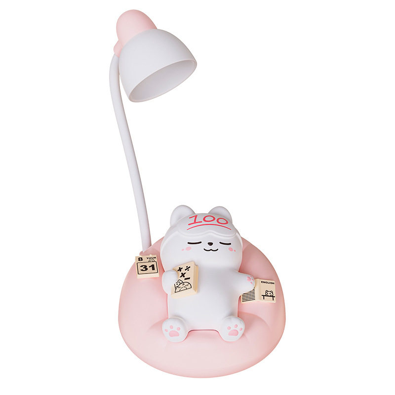 萌猫咪拍拍硅胶小夜灯