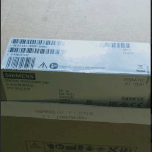议价原装6ES7511-1CK01-0AB0西门子CPU 1511C-1PN 6ES75111CK010A