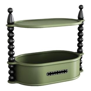 卧室梳妆台桌面收纳盒架子置物护肤品化妆品香水储物整理摆设展示