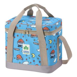 日本logos户外露营保温包便当包野餐垫包收纳包抗菌便携保温包