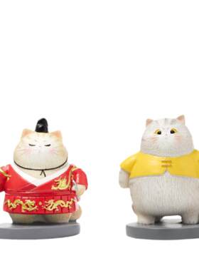 宫廷宝贝故宫猫侍卫手办摆件玩偶