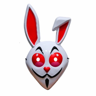 地铁跑酷弗兰克面具玩具cos衣服cos服万圣节服装弗兰克的兔子面具