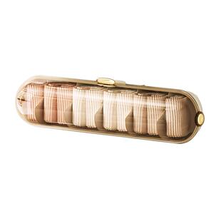 内衣内裤袜子收纳盒透明带盖分隔壁挂式整理盒衣柜家用神器三合一