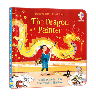 画龙点睛 英文原版 Little Board Book: The Dragon Painter 中国经典成语故事 幼儿启蒙绘本纸板书 英文版 进口英语原版书籍