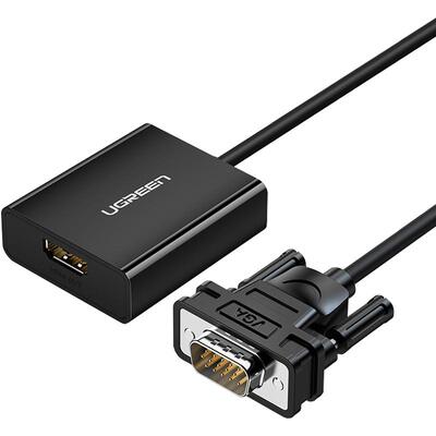 绿联VGA转HDMI转换器1080P高清