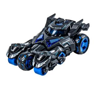 儿童玩具车男孩摩托合金小汽车回力3小孩4-6岁三合一弹射战车益智