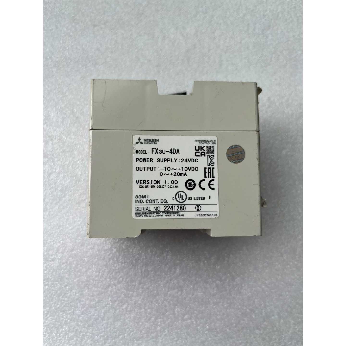 议价可维修三菱PLCFX3U4DA全新二手均有货