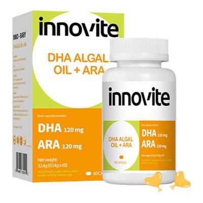 英珞维dha藻油宝宝儿童dha ara婴幼儿孕妇成人可用60粒