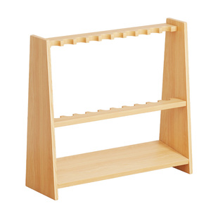 台球杆放置架落地式收纳架桌球房多孔立式展示架台球厅公杆存放架