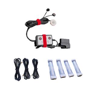 车载智能人体感应氛围灯开门迎宾车内obd汽车光感脚窝底灯条改装