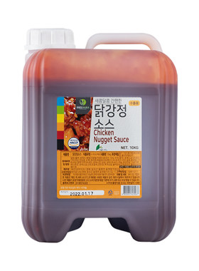 韩国进口琥珀炸鸡酱10kg商用桶装
