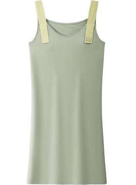 思篇铜氨丝家居服睡裙吊带裙