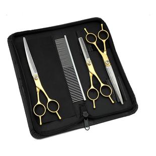 宠物美容狗狗剪刀剪毛专用工具套装修毛剪狗毛弯剪子泰迪剪毛神器