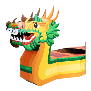 端午节龙舟手工diy自制玩具幼儿园赛龙船模型制作材料儿童旱地划6