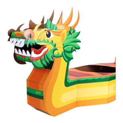 端午节赛龙舟模型自制幼儿园玩具