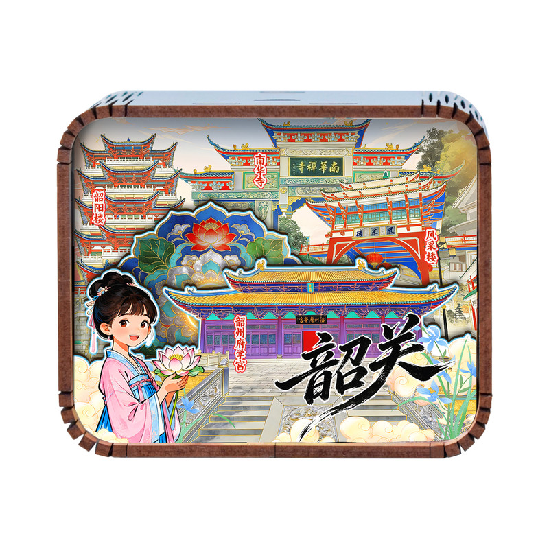 韶关文创木制音乐盒手工定制