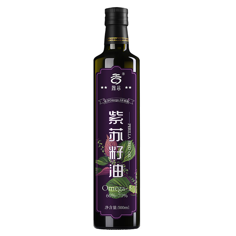滁谷紫苏籽油头道冷榨无添加