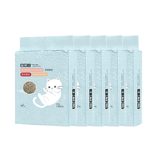 猫博士混合猫砂猫咪用品不粘底不留痕几近无尘豆腐高结团6袋囤货