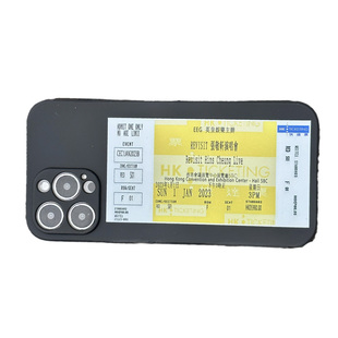 金毛玲出品｜可定制 香港演唱会门票手机壳快达票红馆容祖儿张敬轩陈奕迅