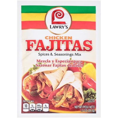 Lawry's辣椒鸡肉卷饼调味料