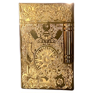 正品法国都柏特朗声打火机创意男士高档气体不防风纯铜高端可定制