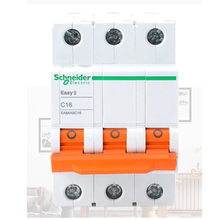 正品施耐德EA9AN 1P2P3P4P 6/10/16/20/32/40/63A C型空气断路器