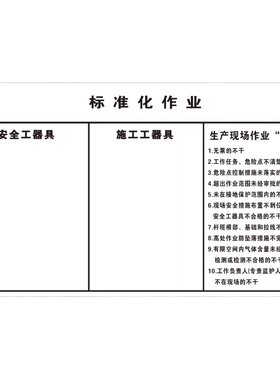 电力施工工具摆放帆布标准化作业