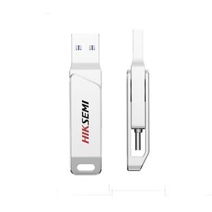 海康威视手机U盘正品128G USB3.2双接口电脑系统车载64G高速优盘