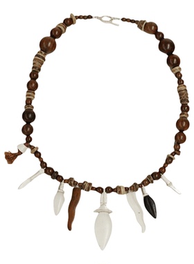 QIQI器契流浪者大串珠项链