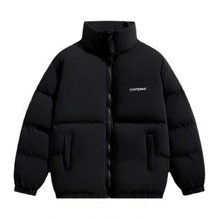 冬季加厚棉服男生休闲宽松保暖青少年男装帅气学生潮流套装面包服