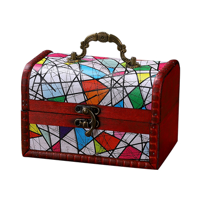 复古带锁密码手饰品首饰盒