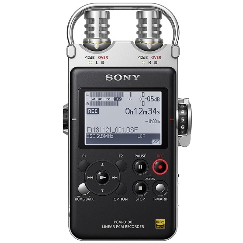 Sony/索尼录音笔PCM-D100专业高清降噪大容量无损高解析MP3播放器