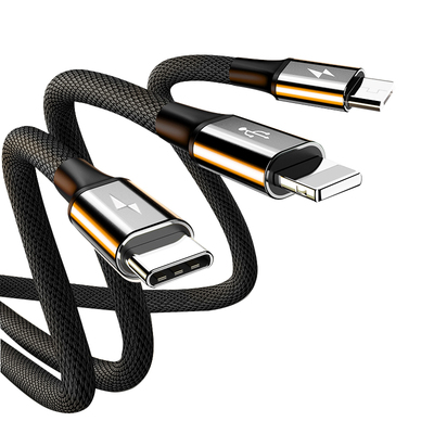 USB接口品胜原装一拖三数据线