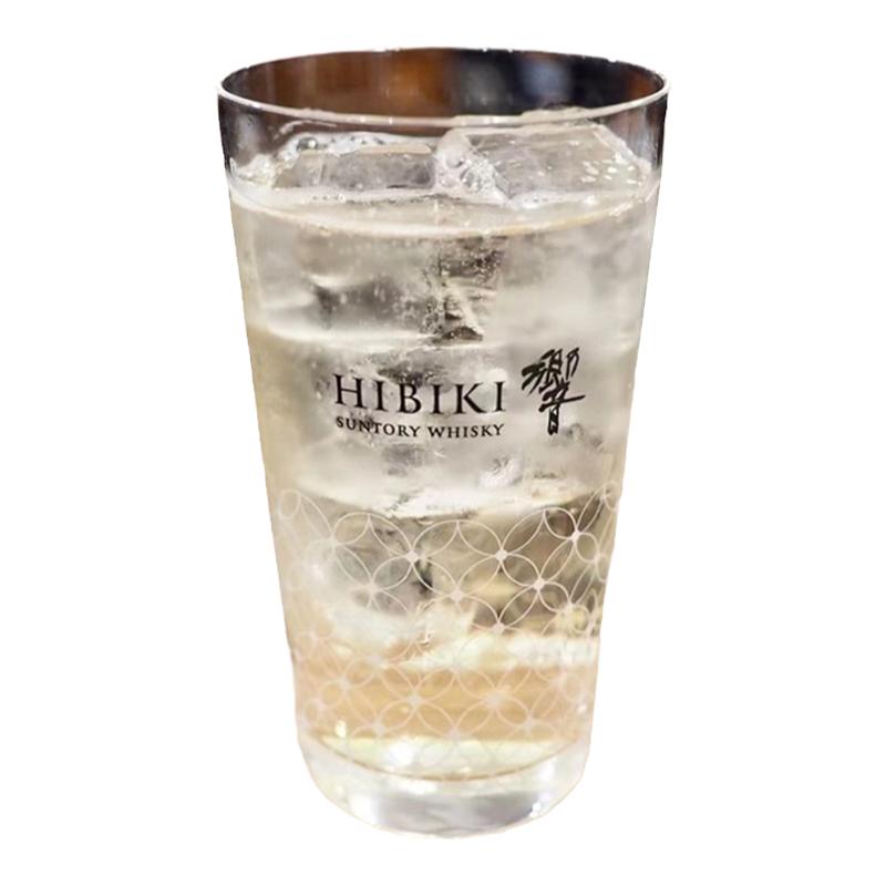 日本进口 響威士忌highball 嗨棒杯酒杯品鉴杯Hibiki冰饮杯闻香杯