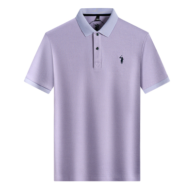 2026夏季纯棉男翻领短袖Polo衫