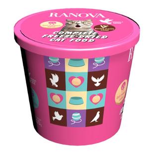 朗诺主食冻干猫粮鸡肉乳鸽味300g肉饼冻干桶生骨肉猫粮