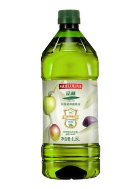 品利特级初榨橄榄油1.5L西班牙原瓶进口非精炼压榨食用油