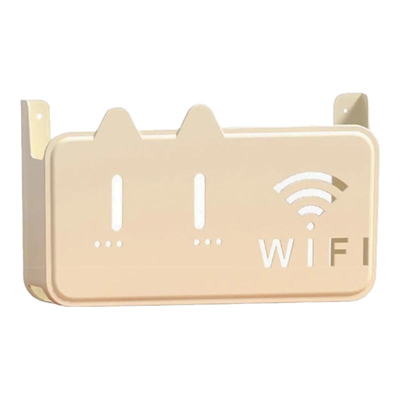无线wifi电视机顶盒路由器置物架