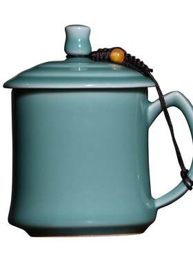 简约青瓷陶瓷中式茶杯
