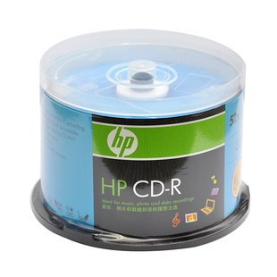 HP/惠普CD光盘VCD光盘MP3刻录光盘空白盘CD-R刻录盘CD光碟片 包邮