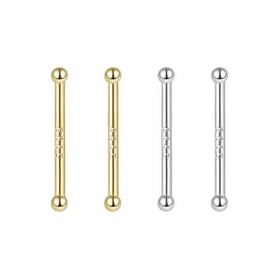 999纯银耳钉迷你隐形养耳洞防堵