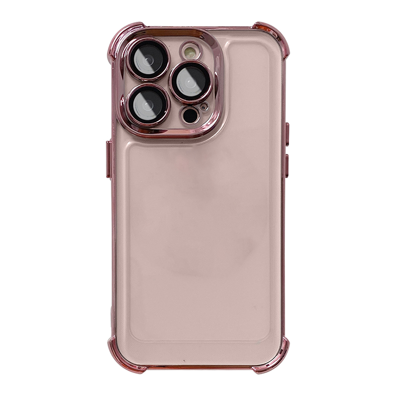 超强防摔适用iphone15promax手机壳苹果16pro新款全包带镜头膜14透明13气囊12高级感11女简约男全包XS硅胶套
