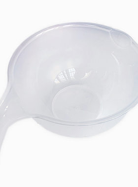 烘焙塑料碗调色碗鸭嘴带刻度可叠加带手柄奶油裱花碗500ml1000ml