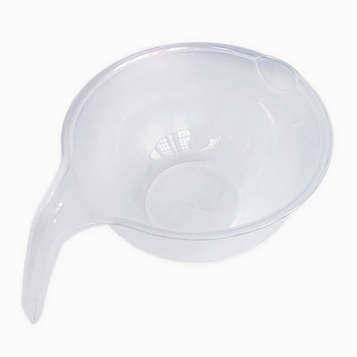 烘焙塑料碗调色碗鸭嘴带刻度可叠加带手柄奶油裱花碗500ml1000ml