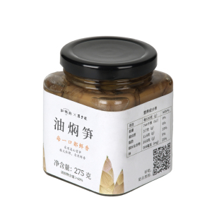缸鸭狗油焖笋浙江特产宁波奉化油焖笋配粥下饭菜即食雷笋2026春季